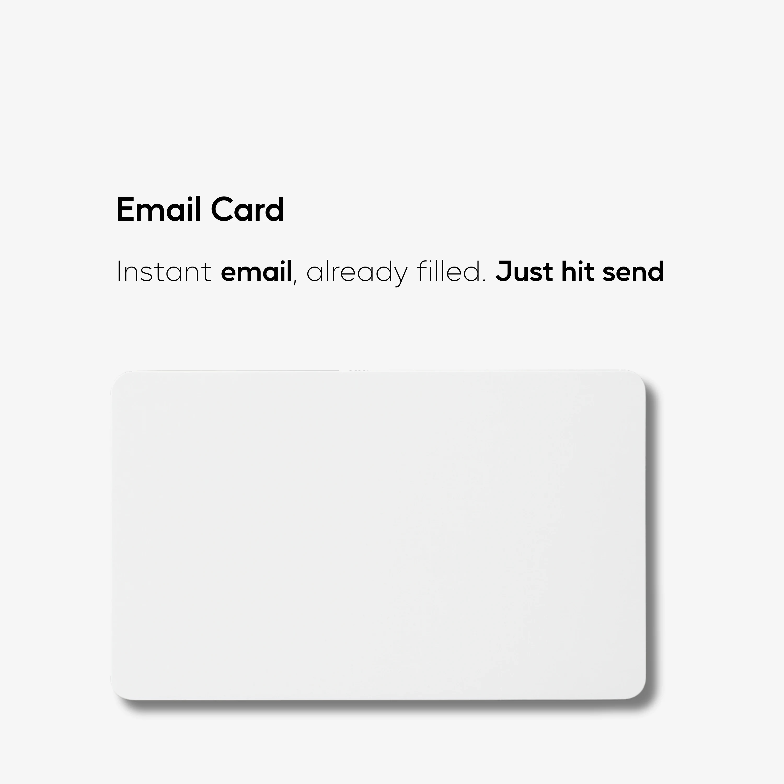 NFC Email Card