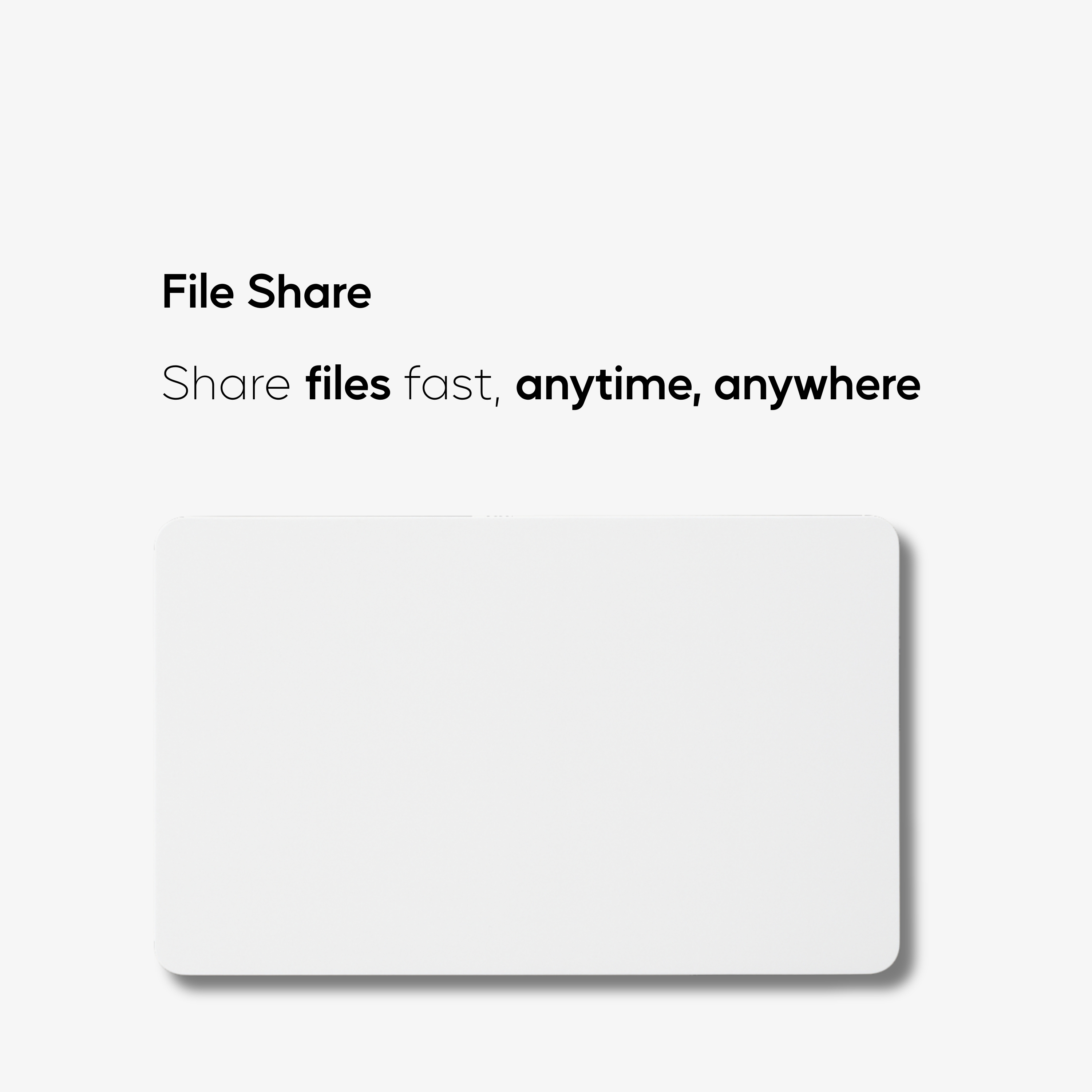 NFC File Share Card