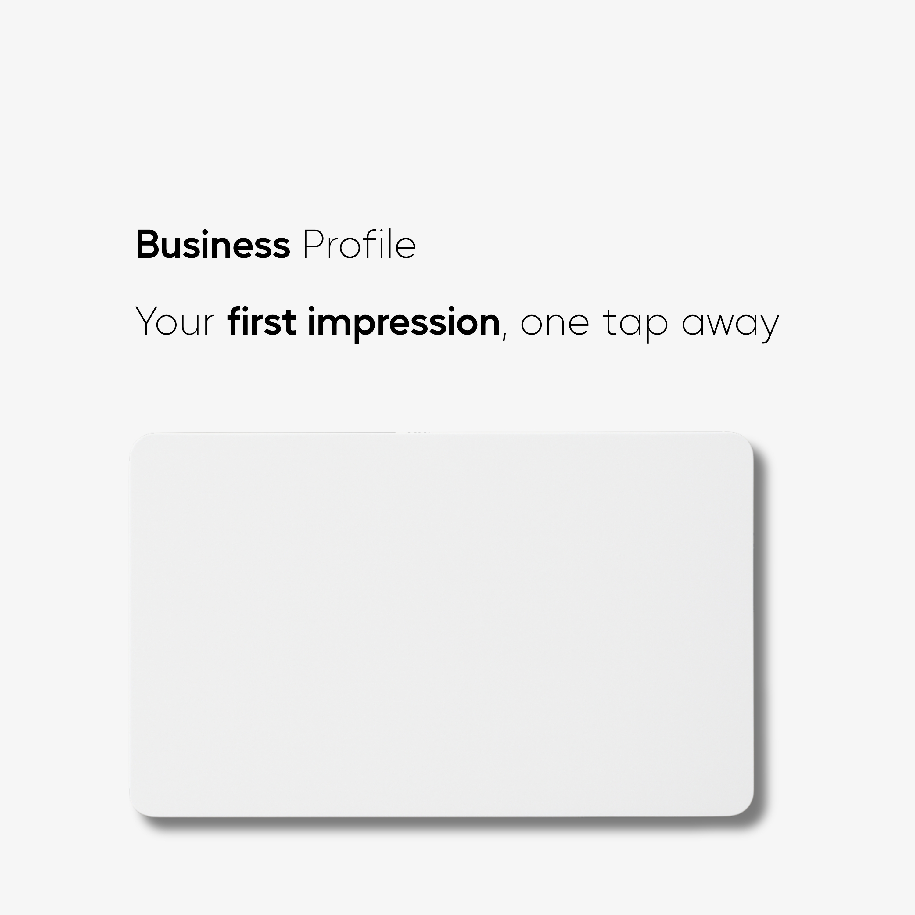 NFC Business Profile